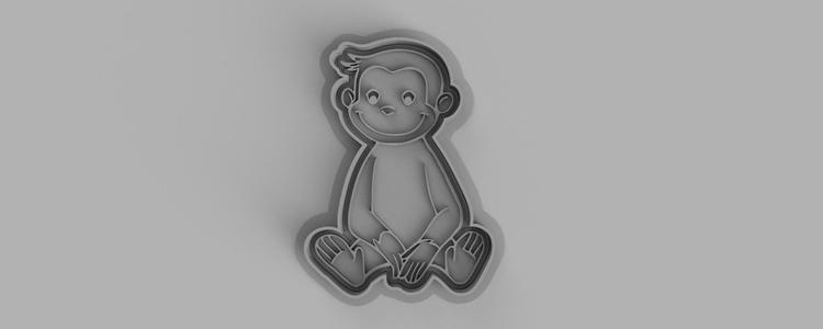 Cookie Cutters George the Monkey