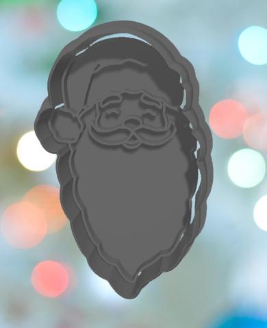 Christmas Santa Face Cookie Cutter