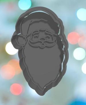 Christmas Santa Face Cookie Cutter