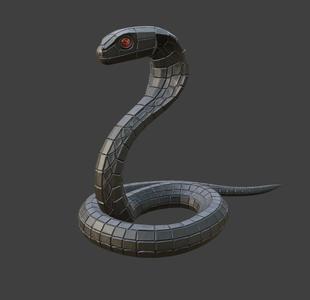 Cobra Statuette