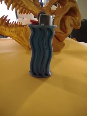 Mini Bic Grip lighter case