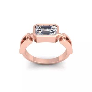 Woman Engagement Ring 3d Model and Render 19