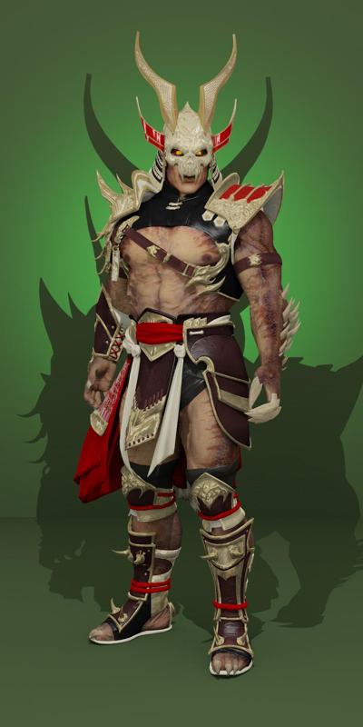 Mortal Kombat 11 Shao Kahn Costume Armor