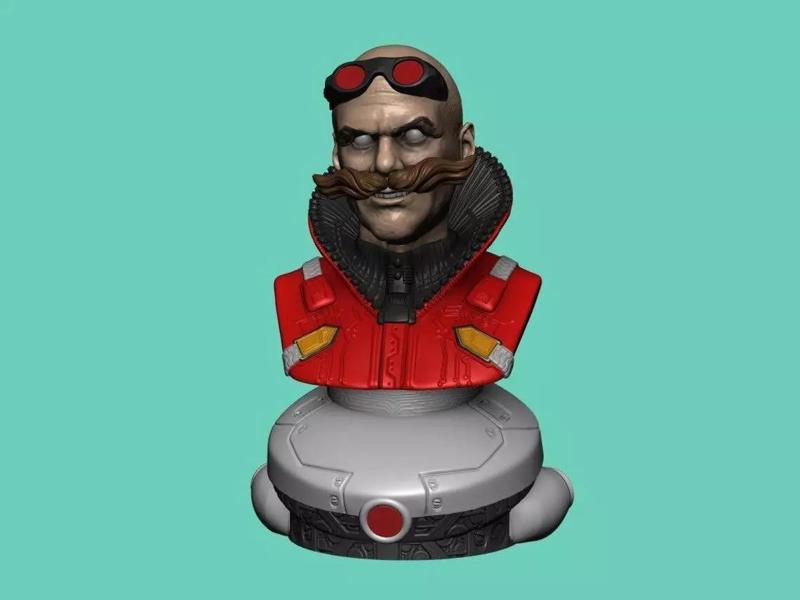 Dr Robotnik Eggman STL