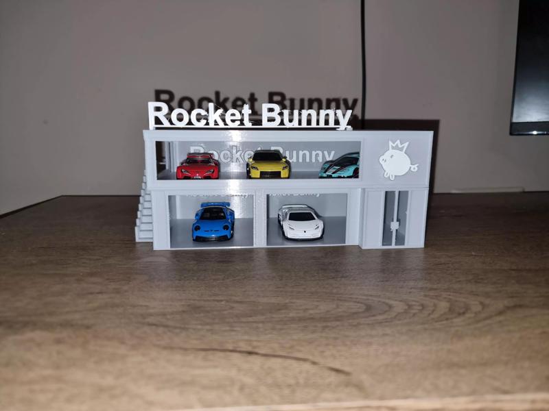 Rocket bunny diorama 1 64