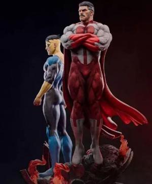 Invincible and Omni man