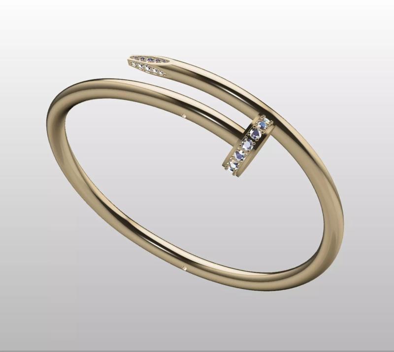 Bracelet with diamonds