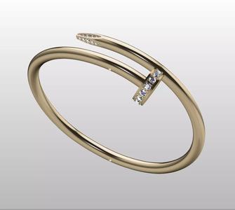 Bracelet with diamonds