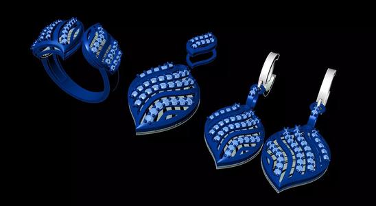 Diamond Jewellery Sets Concept