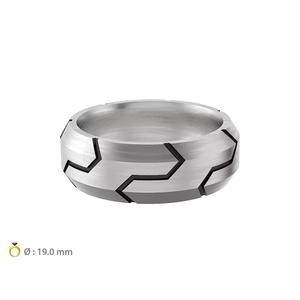 N138 Men stylish band ring