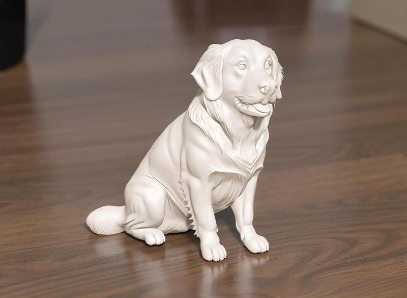 Golden Retriever 3D Printable