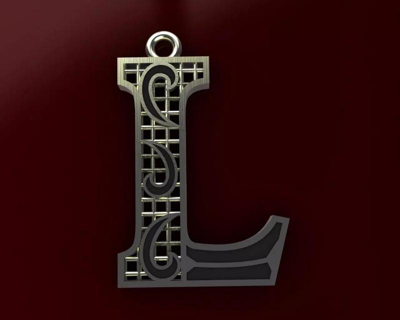 Alphabet Pendant