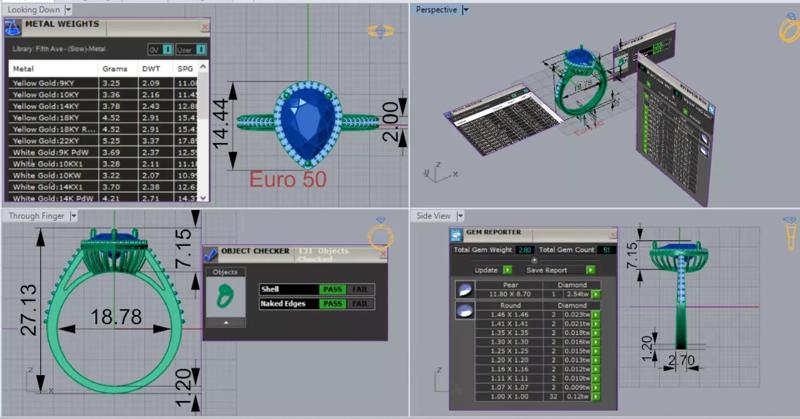 Yellow Gold Engagement Ring Teardrop Diamond Halo Model jr00186