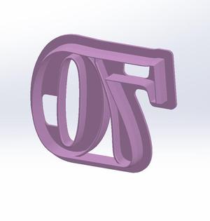 N.70 Cookie cutter