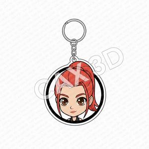mira CUTE KEYCHAIN-kpop demon hunters-VERSION 2