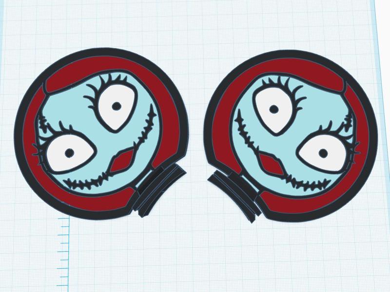 Sally Nightmare before Christmas Theme Park Ears