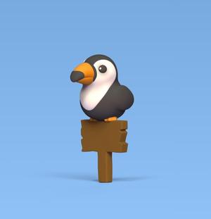 Toucan Wooden Sign