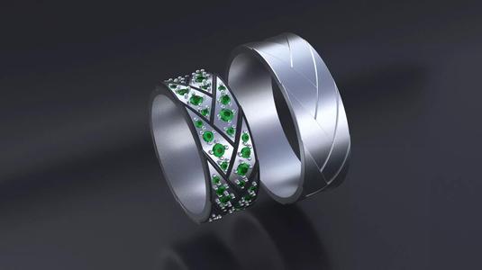 Wedding Band-rings cnc or