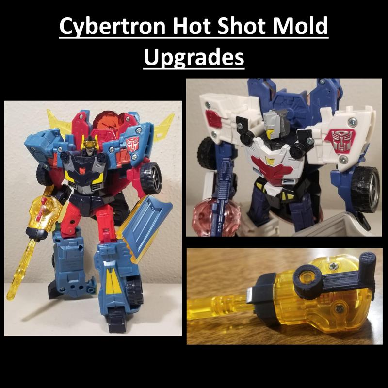 Tranformers Cybertron Hot Shot / Breakaway / Excellion Upgrade Kit