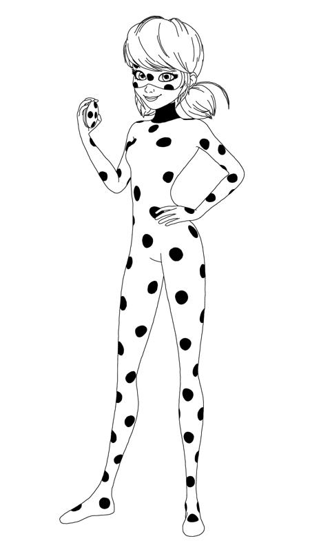 Miraculous Ladybug Coloring page 2