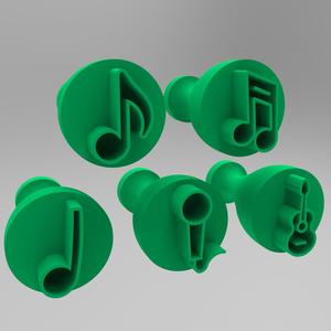 STAMPS AND MARKER FOR BRIGADEIROS - MUSIC