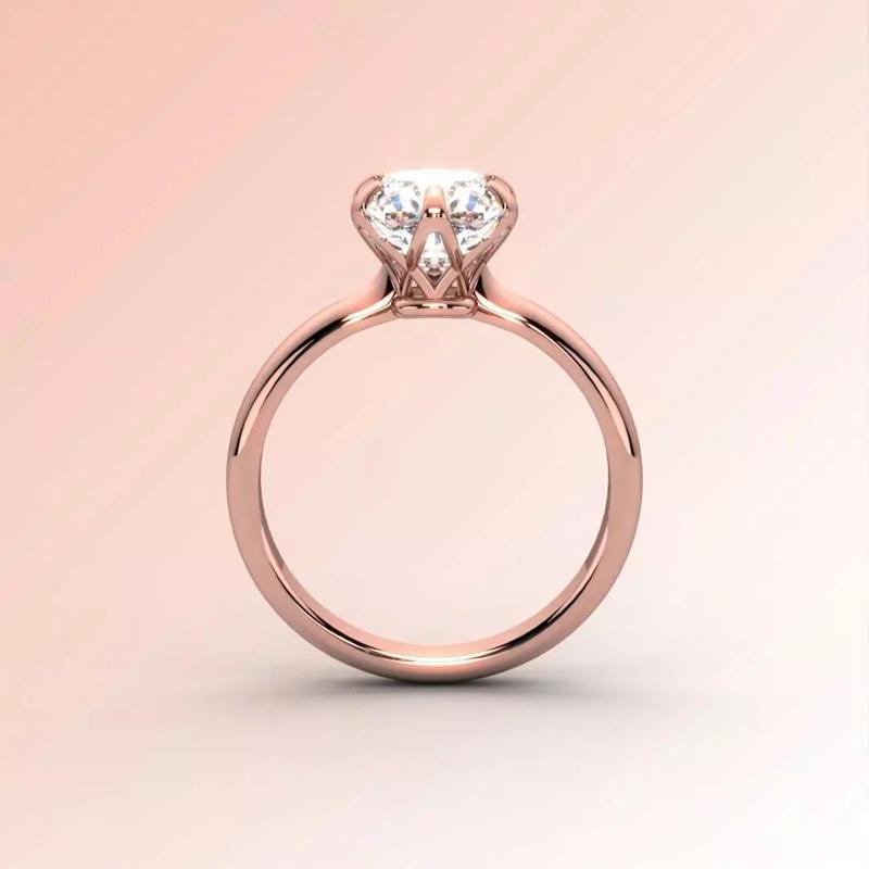 6-Prongs Solitaire ring