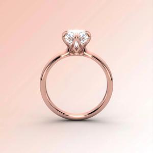 6-Prongs Solitaire ring