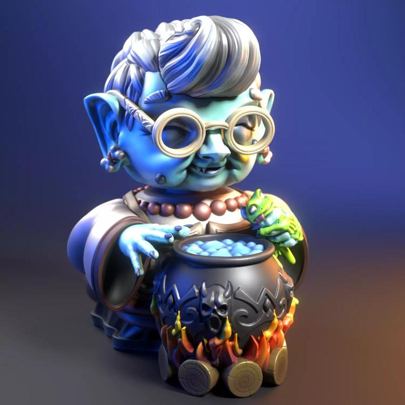 Hag Bobble Head