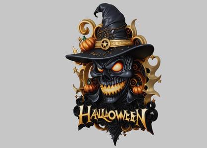 Halloween Relief STL – Spooky Wall Sculpture