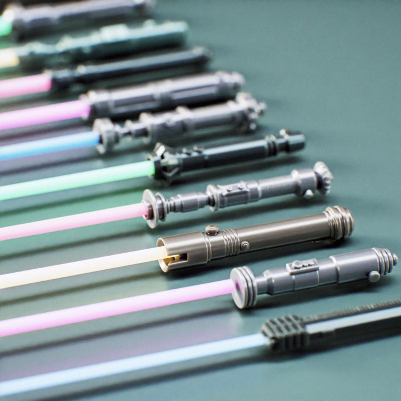 Star Wars Jedi saber x 14 models pack - Jedi saber x 14 pack - Darksaber