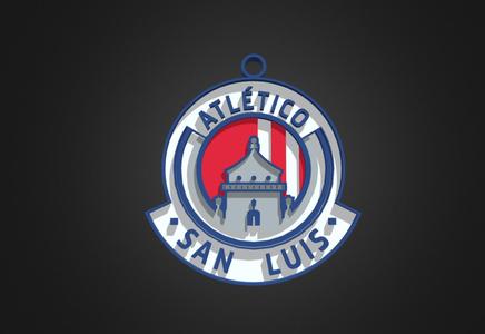 San Luis Coat of Arms Key Ring