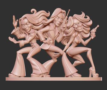 Charlies Angles 2 Piece