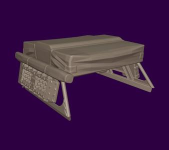 RC BEDCAMPER CAGE RACK 01 3D PRINT STL