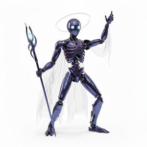 Colossal Cosmic Wanderer Flexi Figure for 3D Printing - Poseable Celestial Being