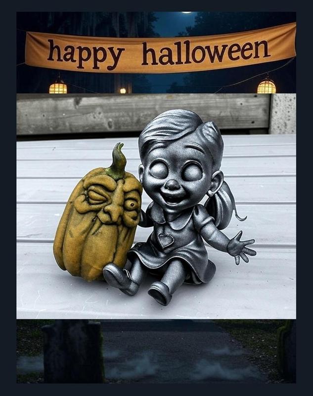 "Lilly & Grumblekin – Halloween Companions"