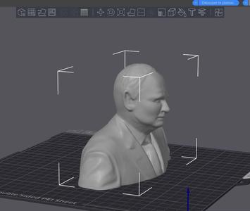 Bust of President PUTIN