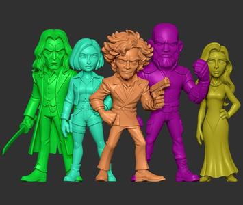 Cowboy BeeBop Figures