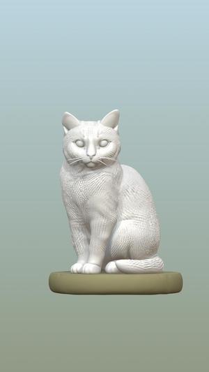 Realistic cat Figure