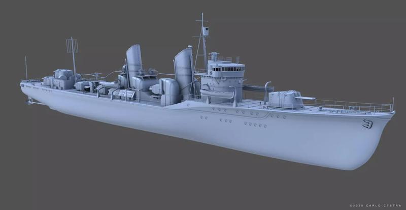 IJN FUBUKI - Personal license - 1-100 scale