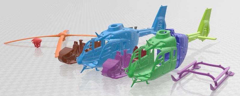 Airbus Helicopter H135 Printable