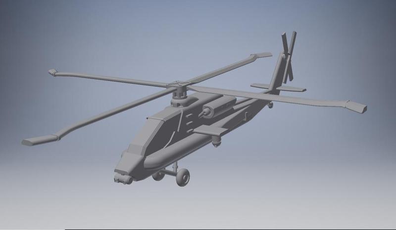 Apache with Spinning Rotor