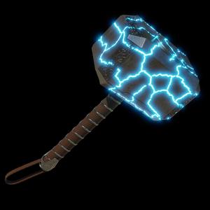 Broken Mjolnir from Thor: Love and Thunder