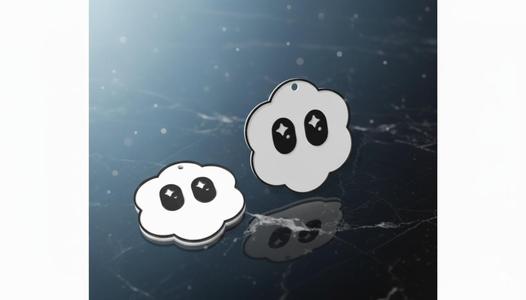 Sora2 Keychain - Kawaii Cloud Keychain ☁️