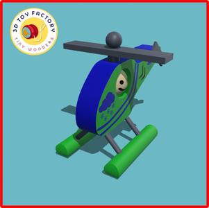 Toy Helicopter Prop