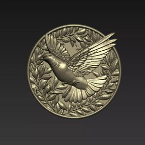 Pigeon Pendant A28
