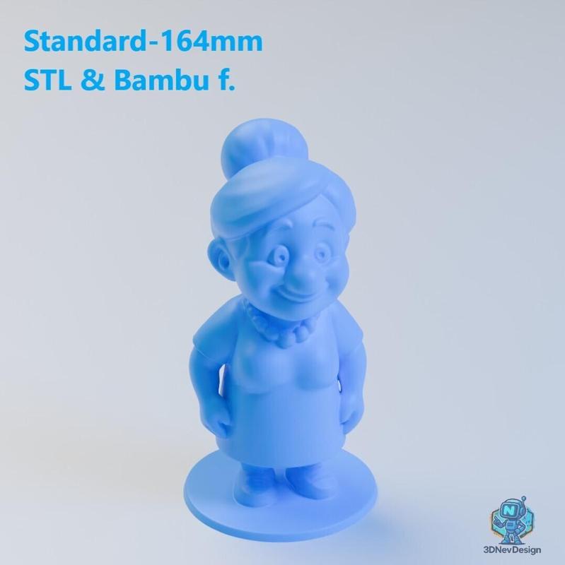 The Nevons Family – Marlene (Grandma Figure) - Sculpture & Busts