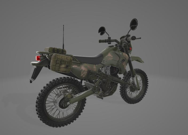 Military Tactical Motorcycle