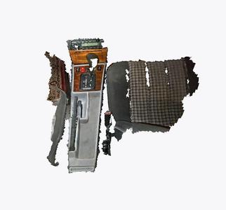 Mercedes 190e W201 16V AMG center console 3D scan