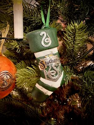 Harry Potter Christmas Sock Slytherin