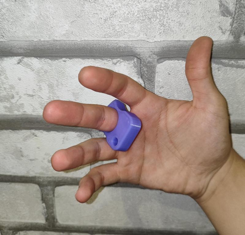 one finger brass knuckles